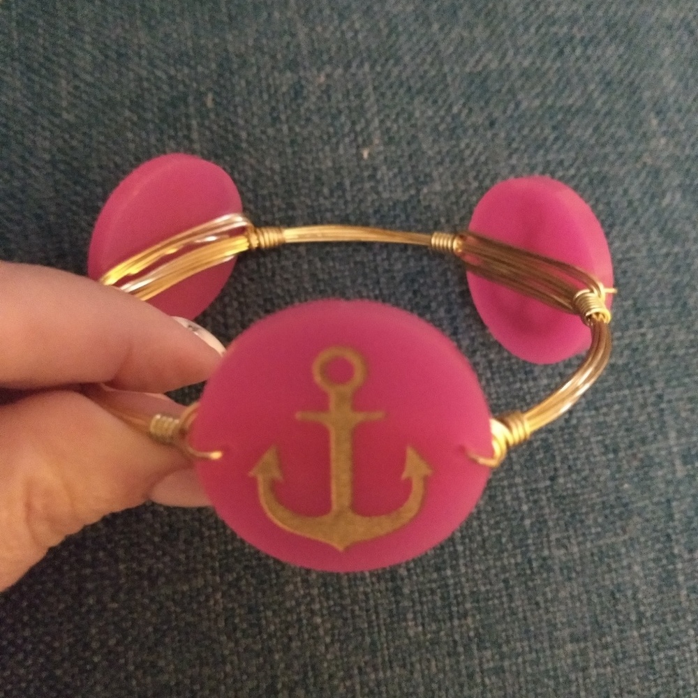 Moon & Lola Pink Summer bangle bracelet